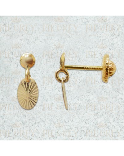 Earrings in Gold