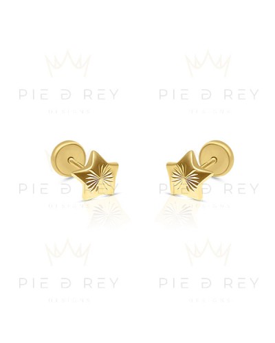 Earrings in Gold