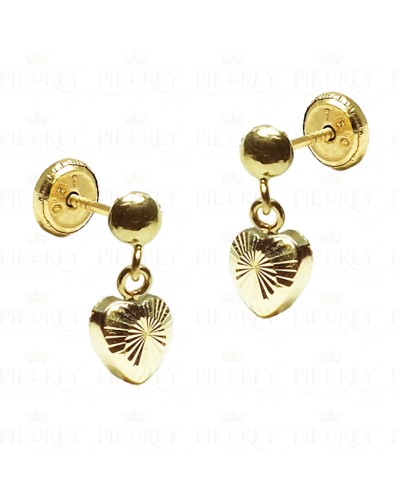 Earrings in Gold