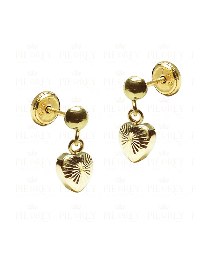 Earrings in Gold