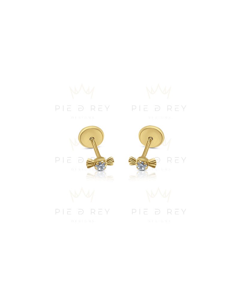 Earrings in Gold