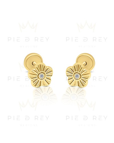 Earrings in Gold