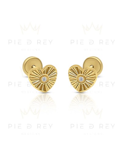 Earrings in Gold