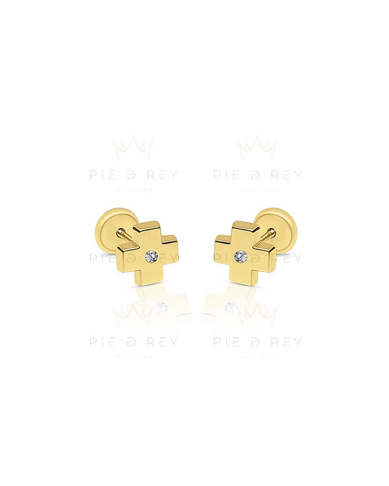 Earrings in Gold