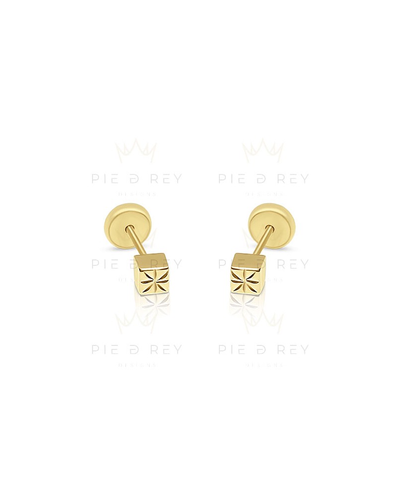 Earrings in Gold